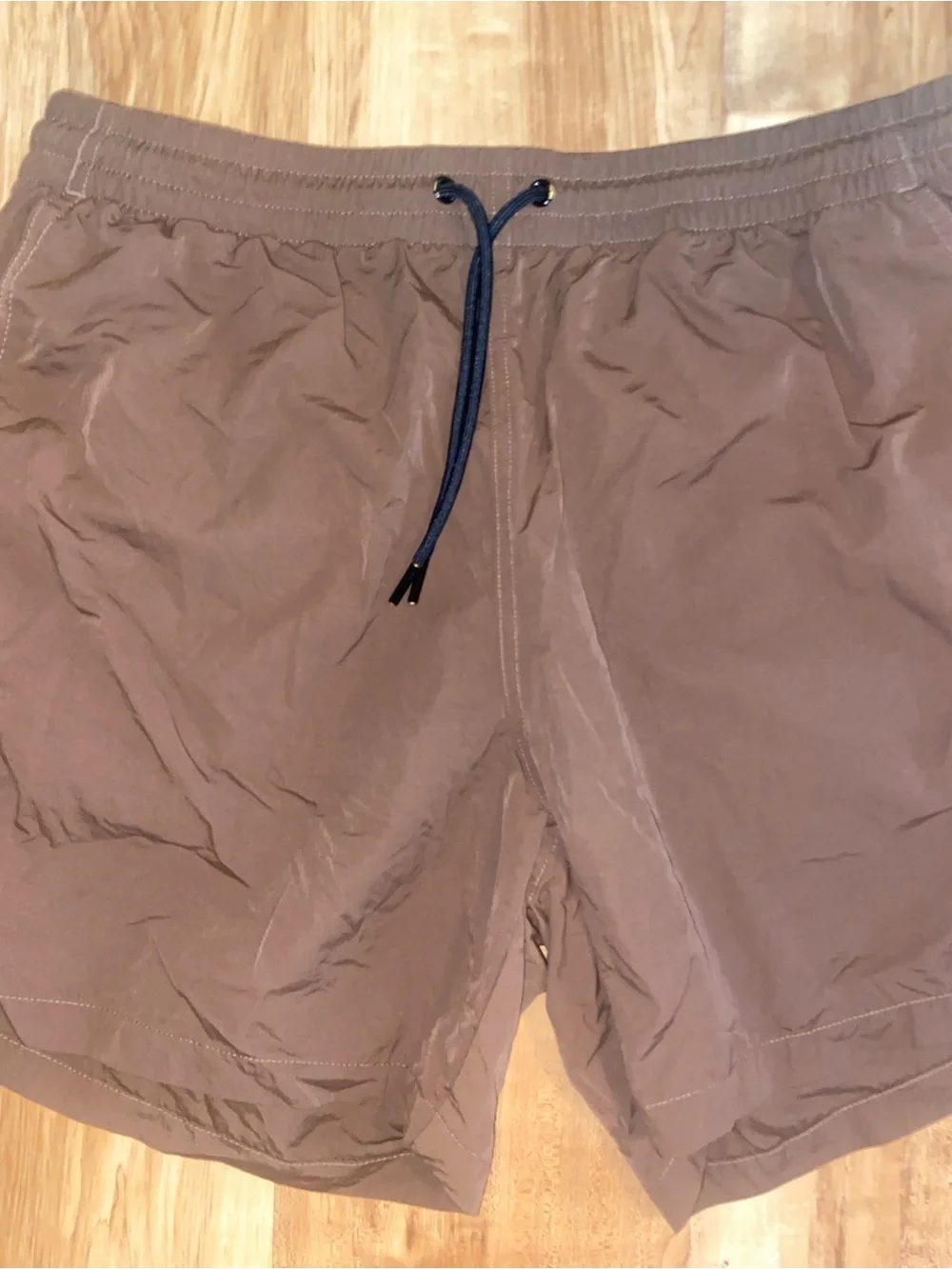 Everlane Sport Short Mens Large Brown Recycled Nylon Stretch Running